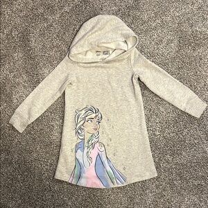 Disney Frozen Elsa sweatshirt dress size 4
